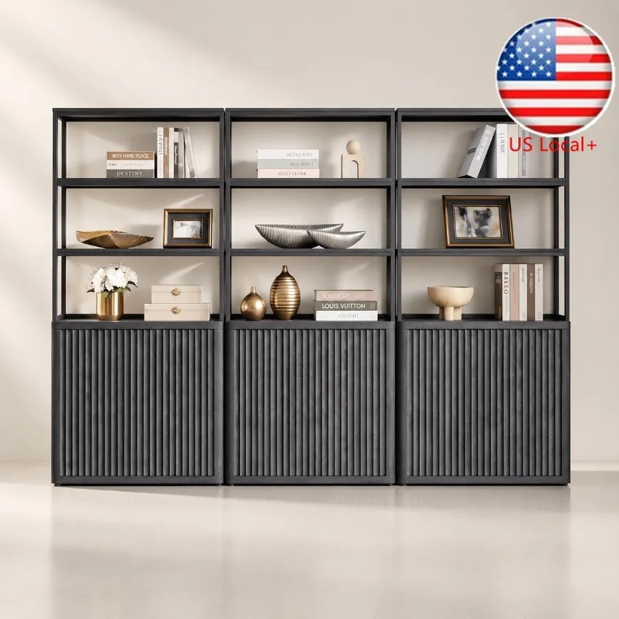 Books - 71 Tall Book Shelf with Doors,
