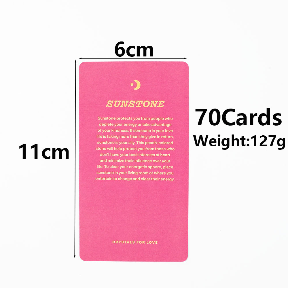 The Love Deck Cards 70Pcs Taro - огляд і ціна Tarot Deck With Guidebook