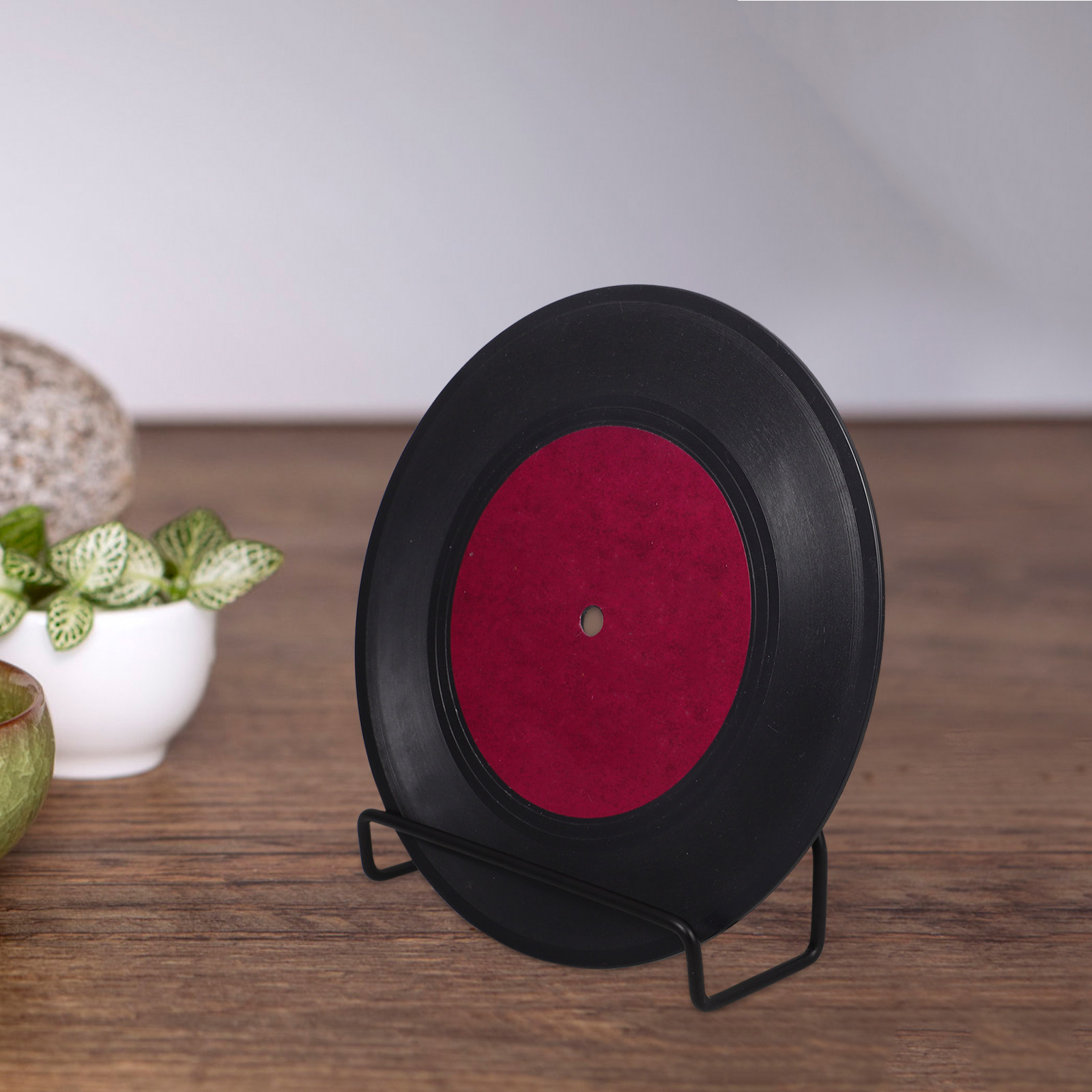 Wall Mounted Iron Vinyl Record - огляд і ціна Magazines