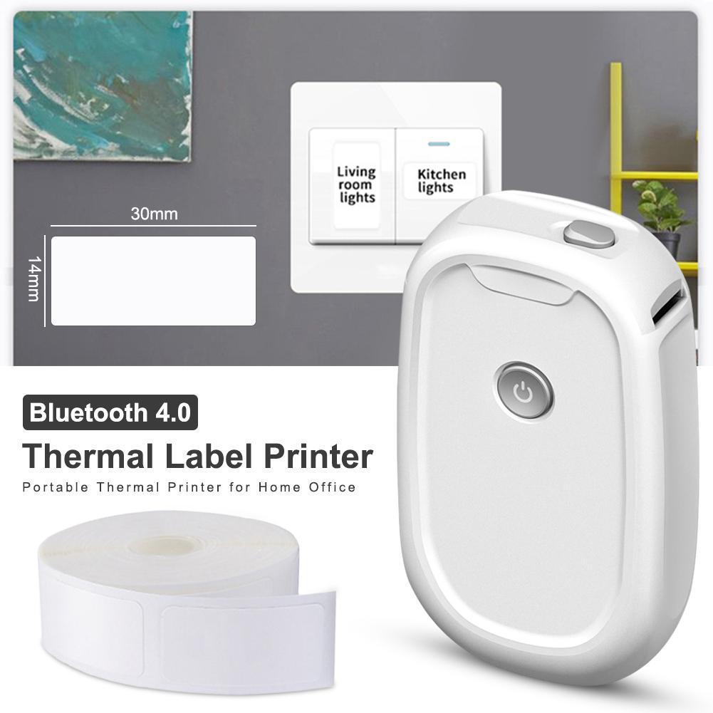 Wireless Portable Label Maker  - огляд і ціна Mini Pocket Thermal Printer Paper Roll