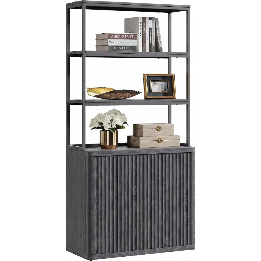 71 Tall Book Shelf with Doors, - огляд і ціна Books