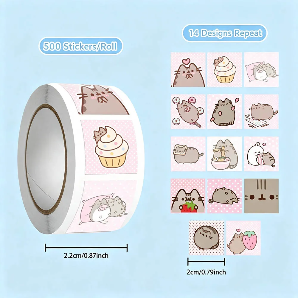 Hou 500pcs Pusheen Cartoon Cat - огляд і ціна Books