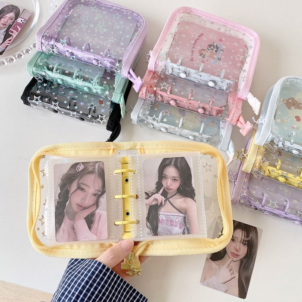 1pc INS PVC A8 Card Binder Sta - огляд і ціна Kpop Photo Card Binder 3 Inch