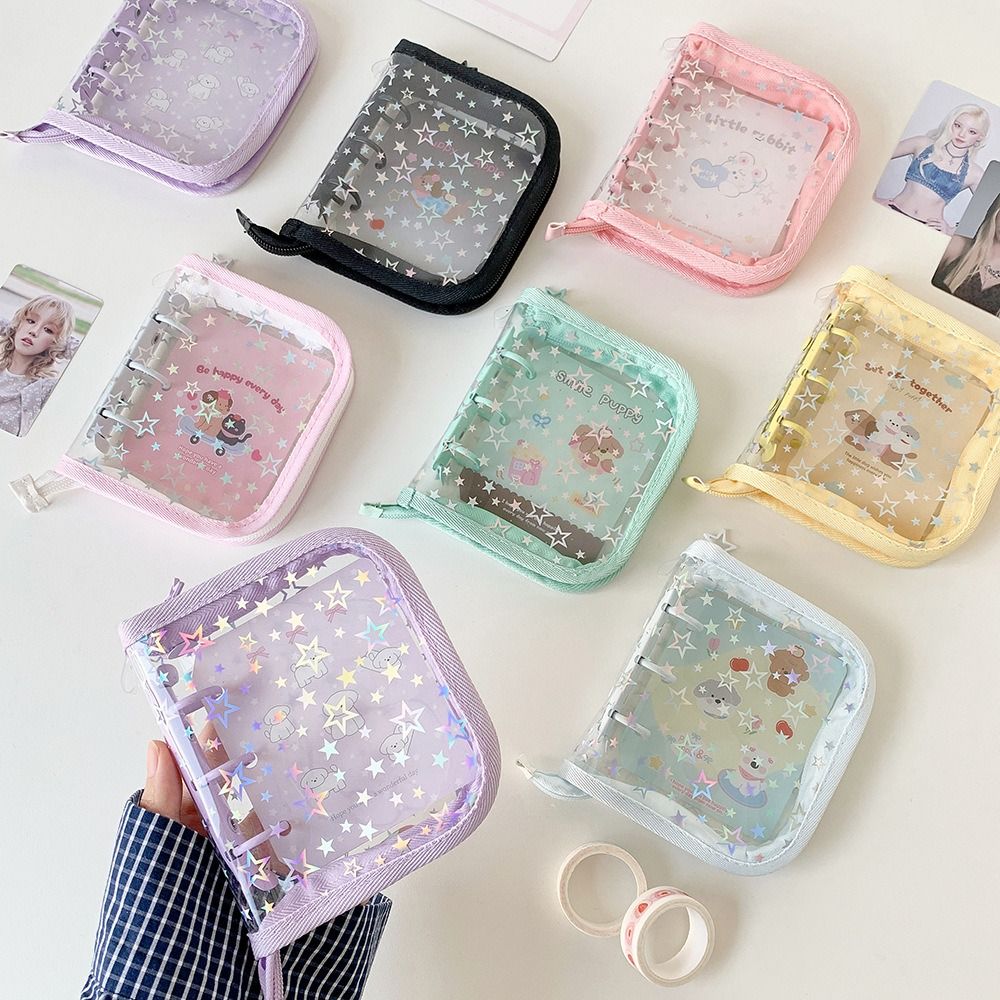 1pc INS PVC A8 Card Binder Sta - огляд і ціна Kpop Photo Card Binder 3 Inch