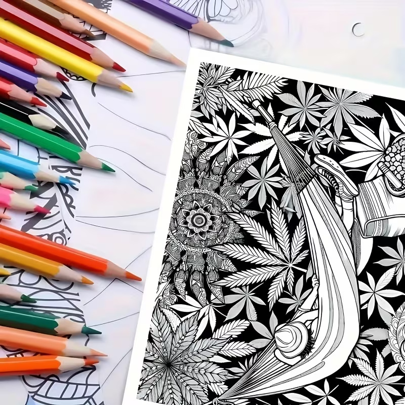 24 Pages Mandala Style, Colori - огляд і ціна Adult Coloring Book Stress Relief