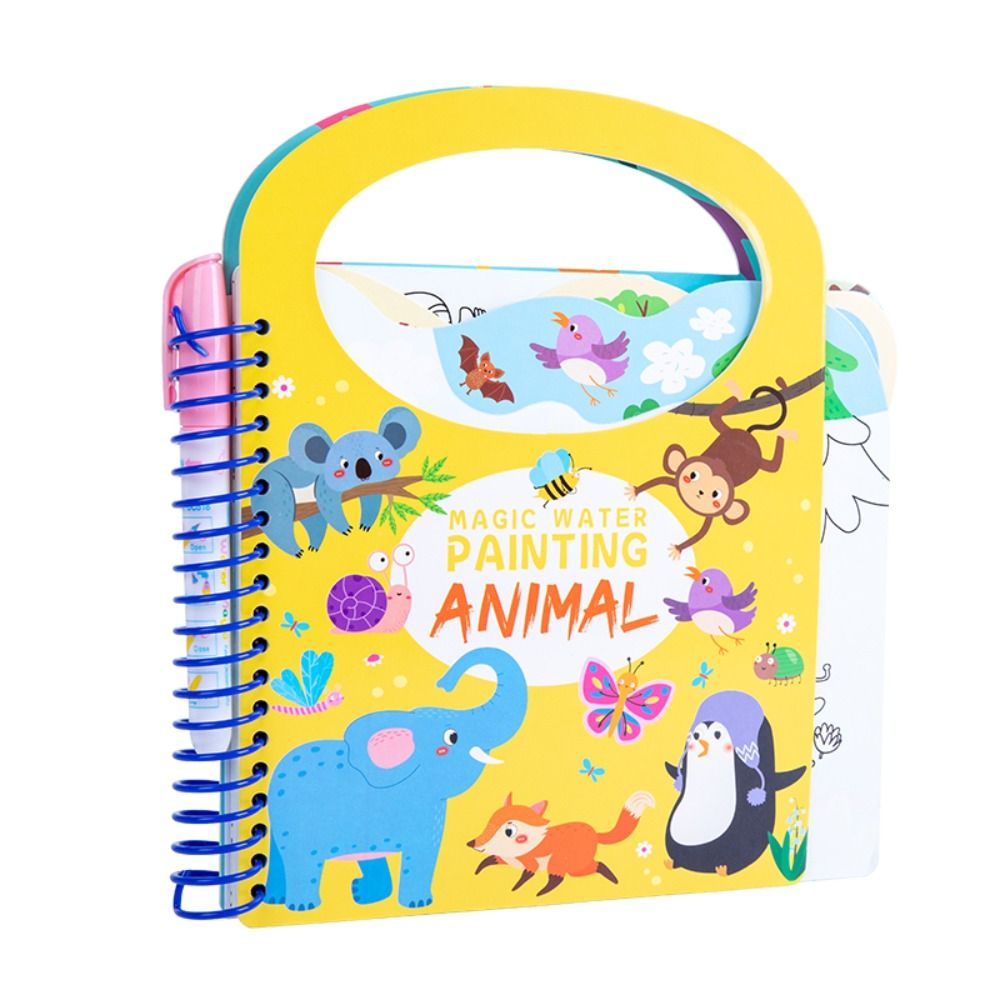 Reusable Water Drawing Montess - огляд і ціна Reusable Water Magic Coloring Book